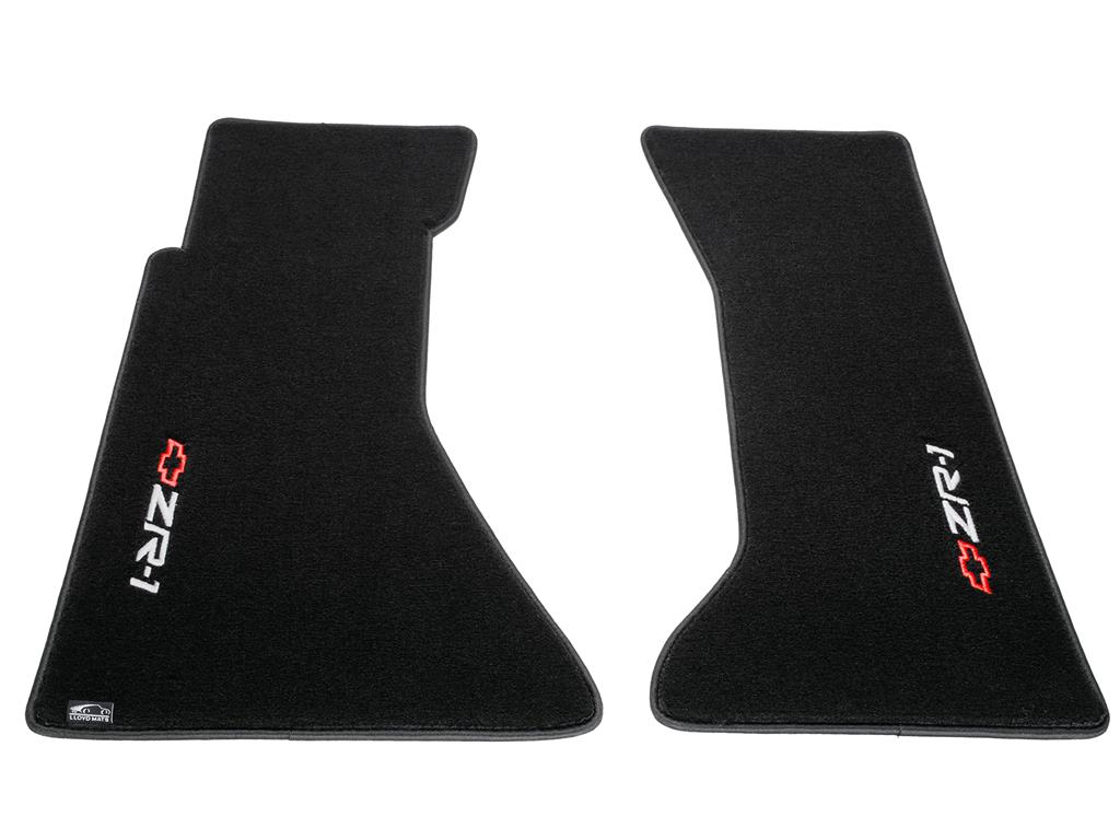 1990-1995 Floor Mats With C4 ZR1 Sideways Logo Lloyd Design