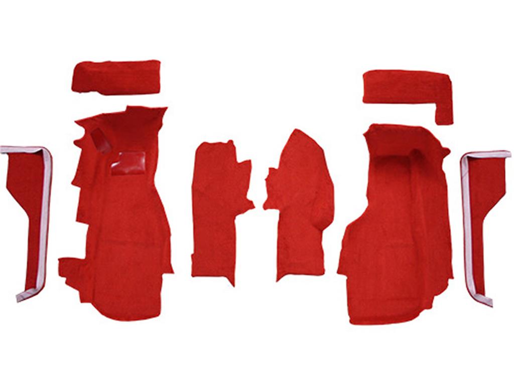 1984-1987 Carpet Set - Coupe / Convertible Front Poly Back
