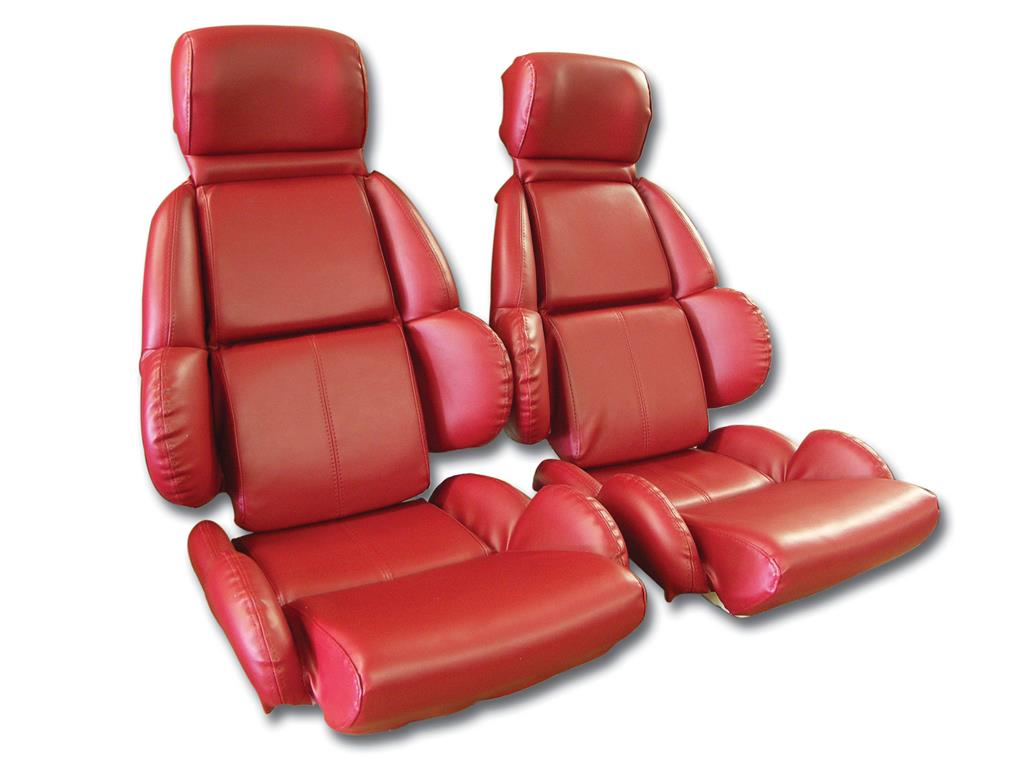 89-92 Seat Cover Mounted Standard Leather-Look (ND) - CA