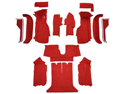 1988-1989 Carpet Set - Coupe Complete Mass Back