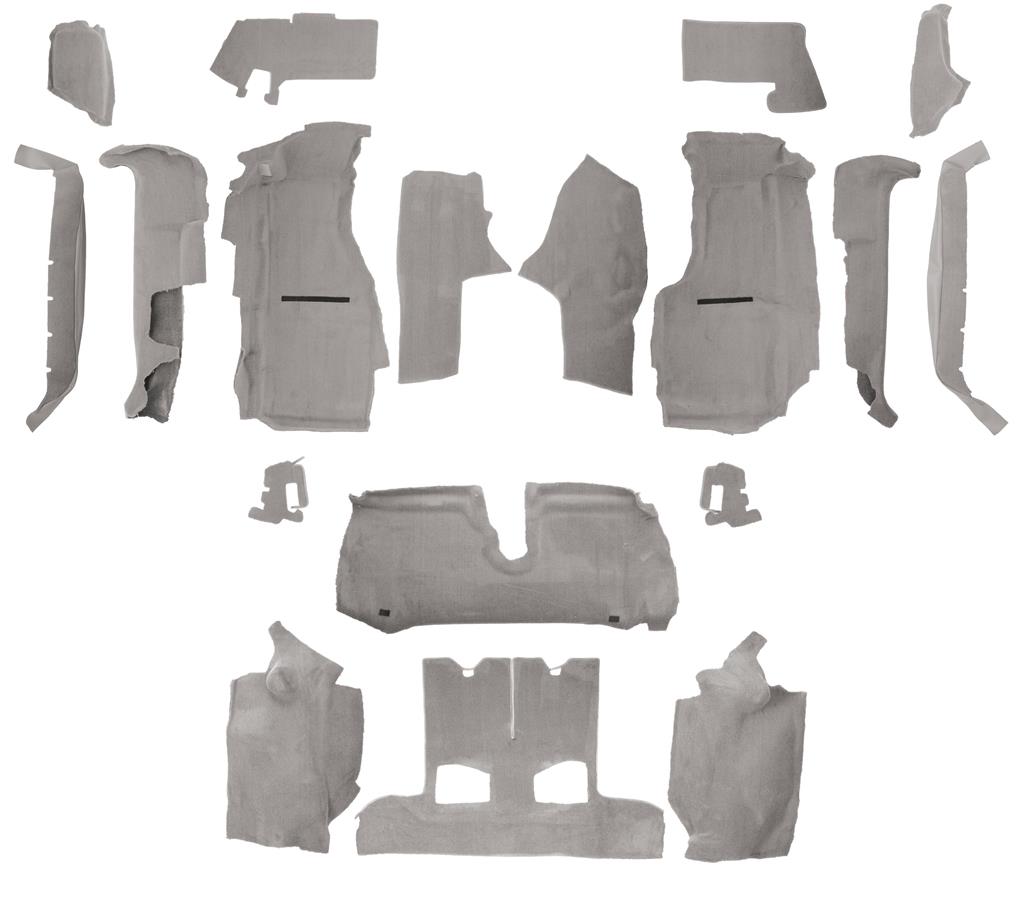 1990-1993E Carpet Set - Convertible Complete Mass Back