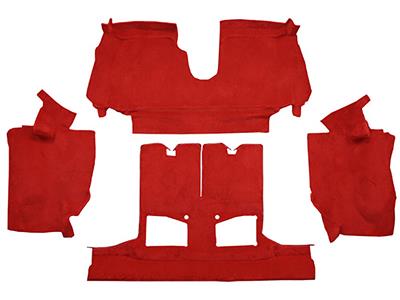 1990-1993E Carpet Rear Only - Convertible With Mass Back
