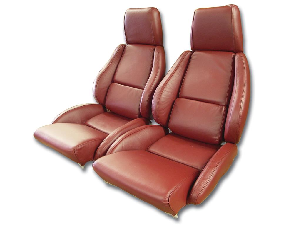 84-88 Seat Cover - Mounted Standard 100% Leather Non Perforated - CA