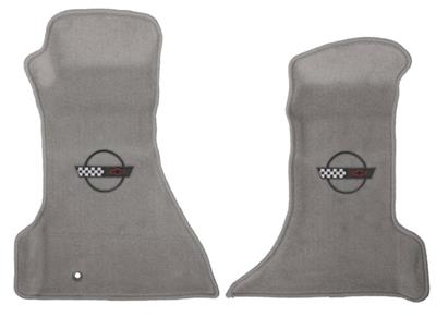 1991-1996 Contoured Floor Mats With Embroidered C4 Logo