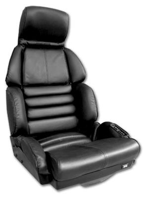 91-93 Seat Cover - Driver Black Only Leather Sport (ND) - CA