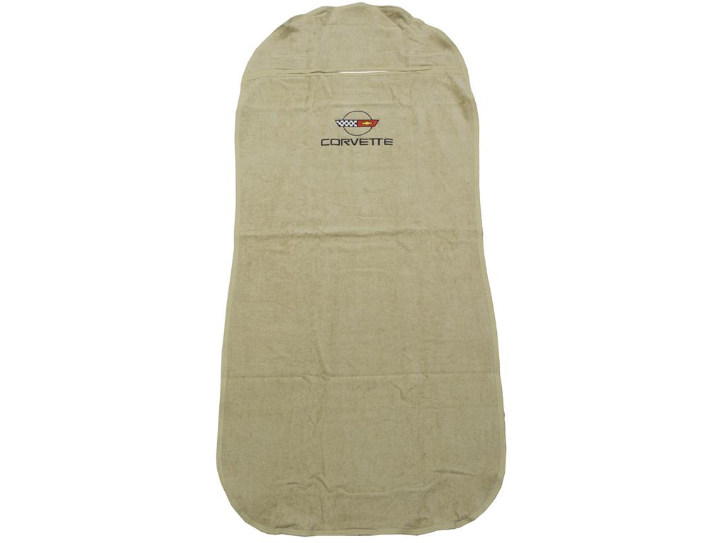 84-96 Seat Armour Cover w/ C4 Emblem Accessory Color: Tan