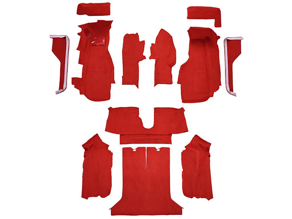 1984-1987 Carpet Set - Coupe Complete Mass Back