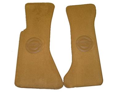 1984-1996 Floor Mat - Cut Pile Carpet With C4 Circle Logo