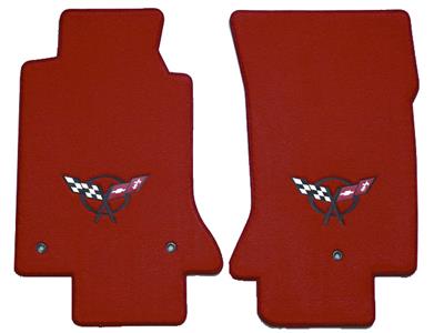1997-2004 C5 Floor Mats with Black C5 Logo by Lloyd Design