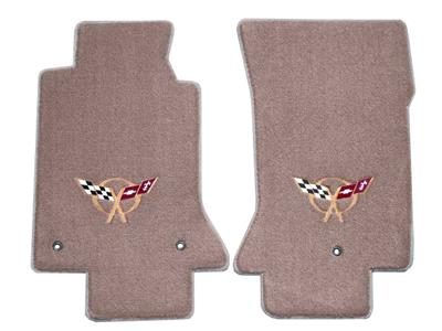 1997-2004 C5 Floor Mats with Gold C5 Logo by Lloyd Design