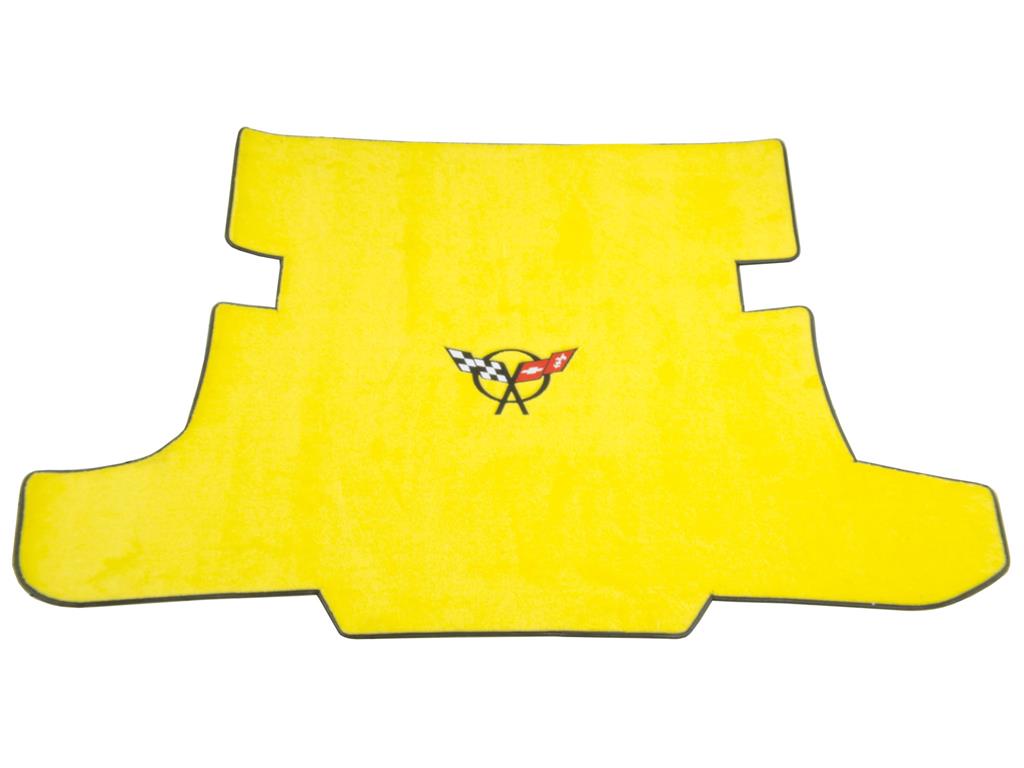 1997-2004 Cargo Mat - C5 Coupe Yellow With Logo - Lloyd Design  *Discontinued*