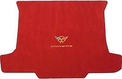 1997-2004 Cargo Mat- Convertible W/Gold C5 Logo & Corvette Script- Lloyd Design