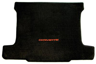 2005-2013 C6 Cargo Mat C6 Coupe With Red Corvette Script Lloyd Design