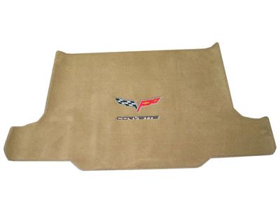 2005-2013 C6 Cargo Mat Convertible With Black Script And C6 Emblem Lloyd Design