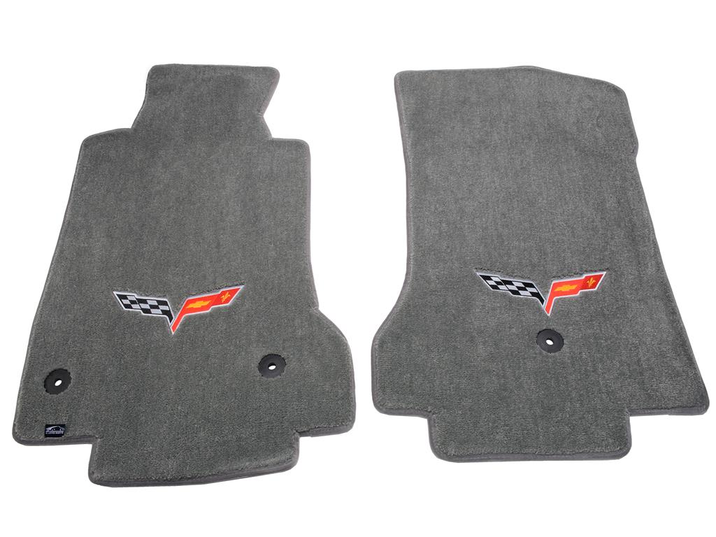 2005-2007E C6 Floor Mats with C6 Emblem Lloyd Design