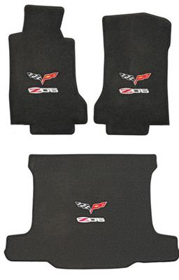 2006-2007E Z06 Double Logo Ebony Floor & Cargo Lloyd Design