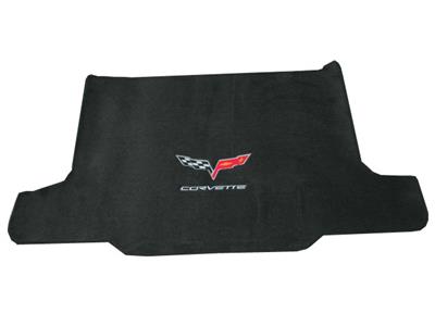 2005-2013 C6 Cargo Mat Con w/ Silver Script and C6 Emblem Lloyd Design - CA