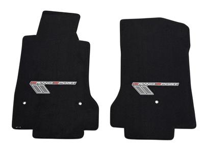 2010-2013 Velourtex Floor Mats - Ebony With Grand Sport - 2013 Early