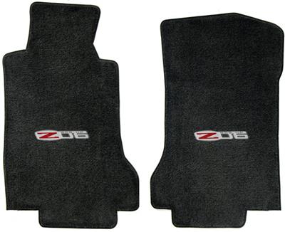 2013 Floor Mats - Ebony With Z06 Logo - Lloyd Design 2013 Late