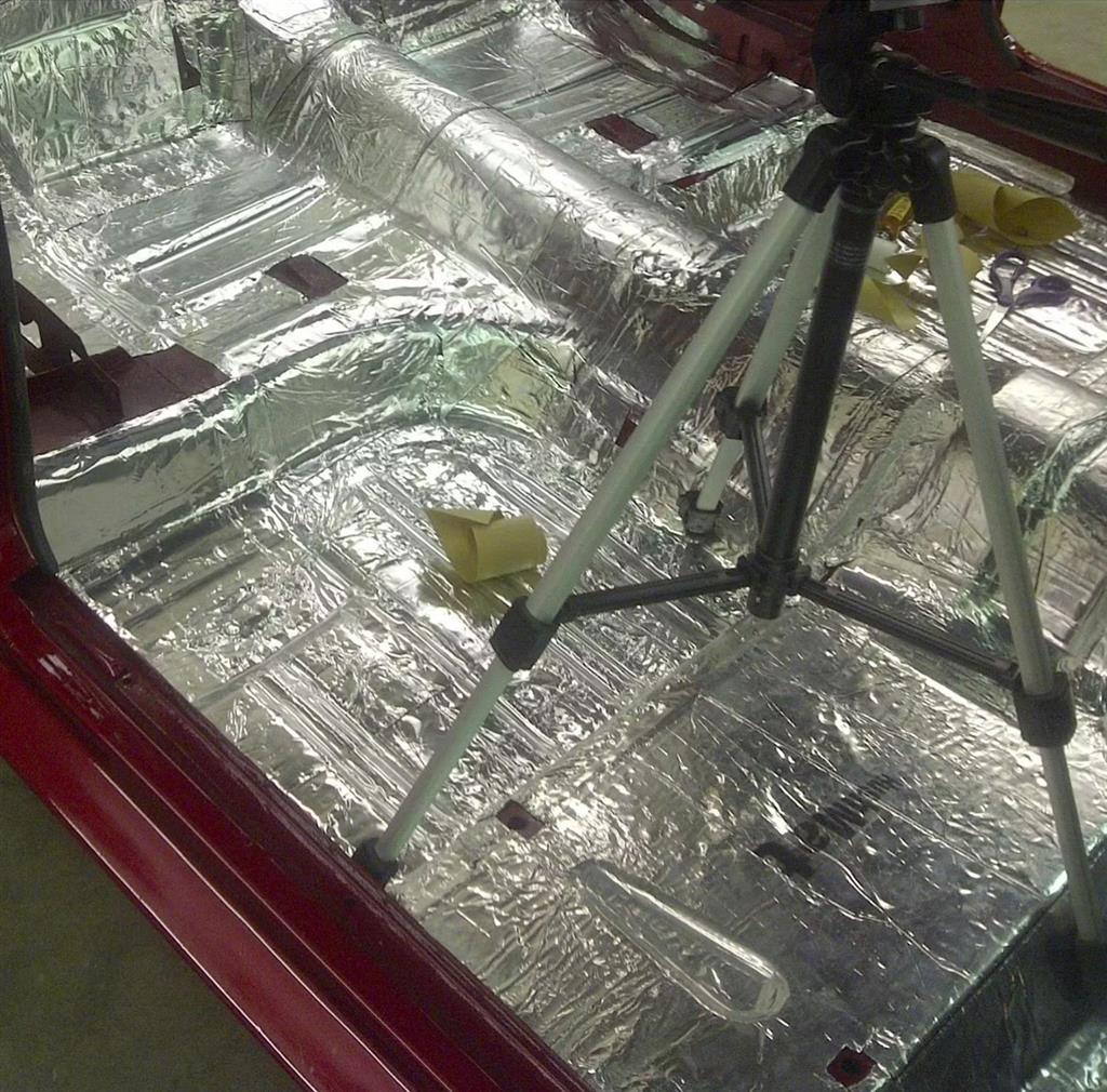2002-2013 HushMat Corvette Sound Deadner & Insulation Kit Floor