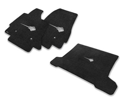 2014-2019 Floor And Cargo Mat Set With C7 Stingray Emblem Lloyd Design