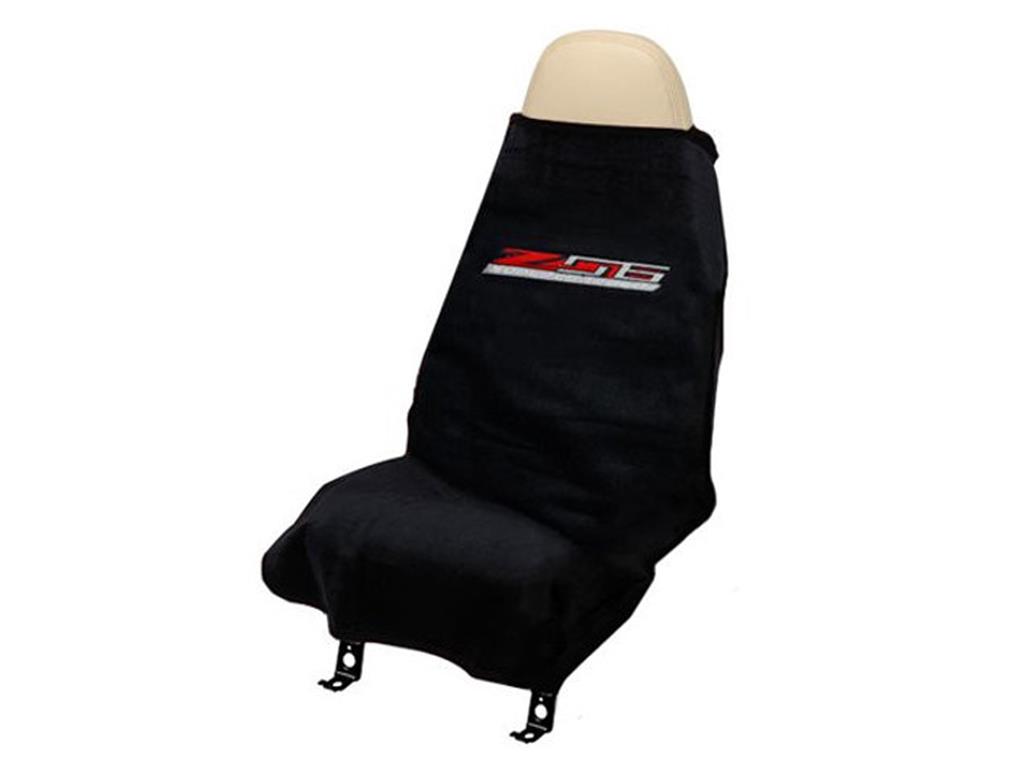 2014-2019 Seat Armour / Saver Black With Z06 Logo