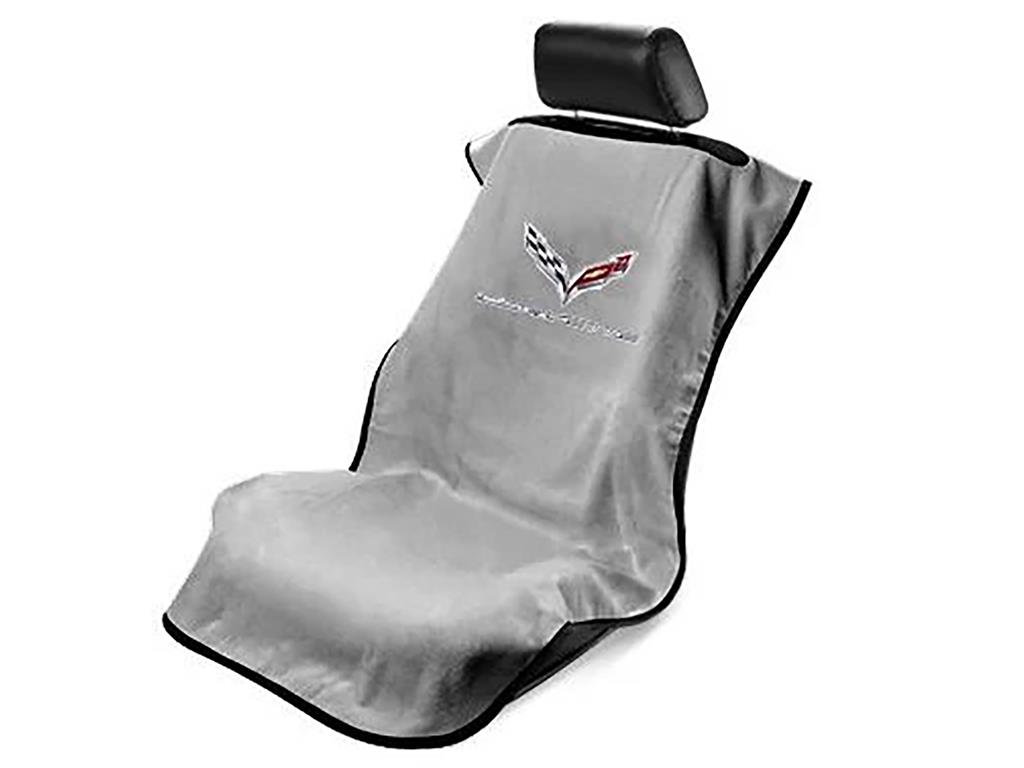 2014-2019 Seat Armour / Saver Gray With Z06 Logo