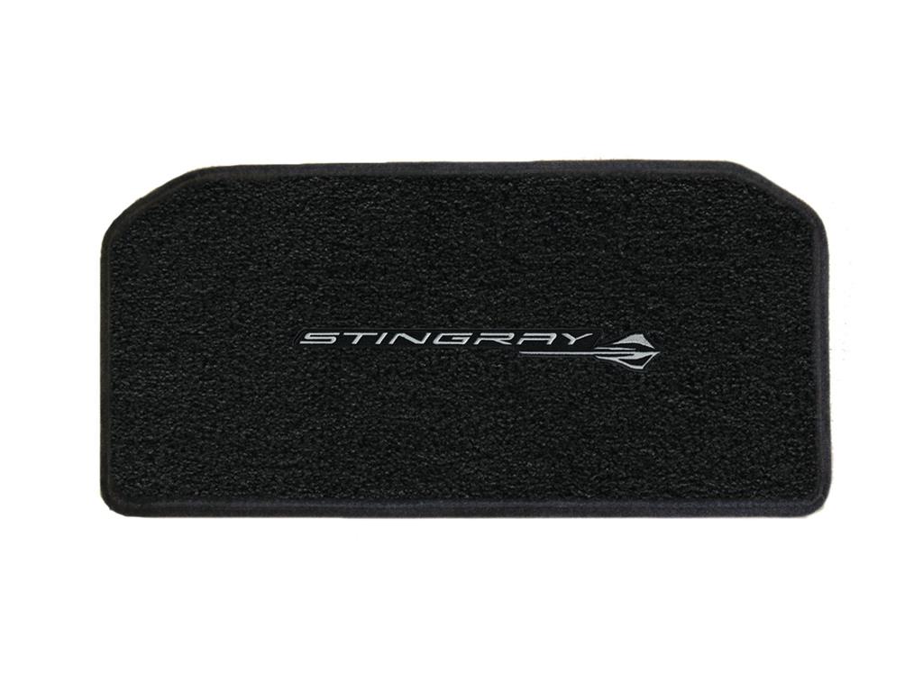 2020-2027 Ebony / Black Lloyds Stingray Script & Emblem Front Trunk Mat