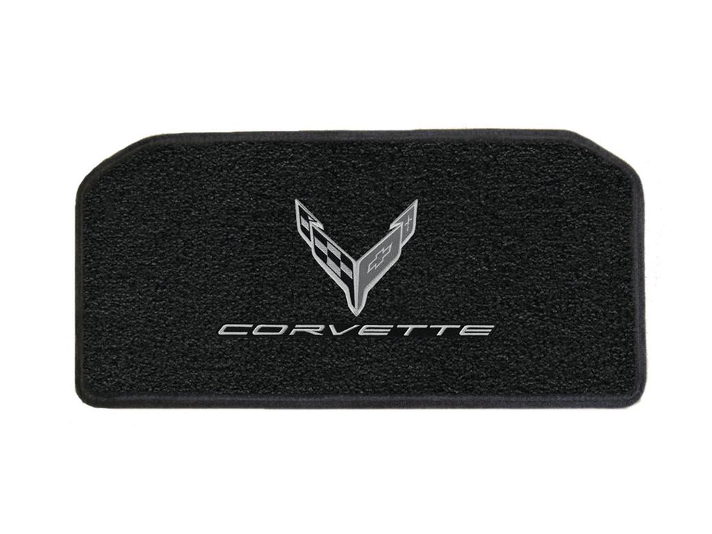 2020-2027 Ebony / Black Lloyds C8 Monochromatic Emblem & Script Front Trunk Mat