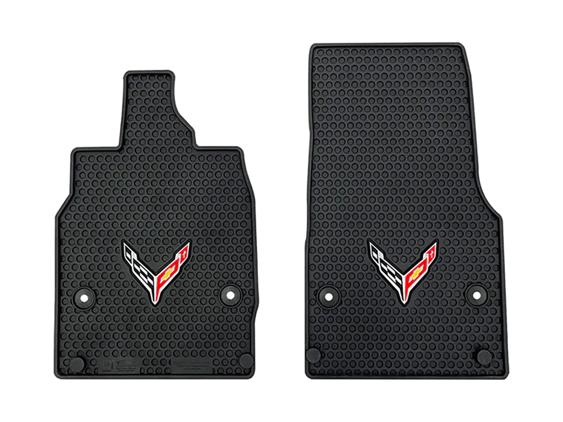 2020-2027 Lloyds Signature Rubber C8 Logo Floor Mats