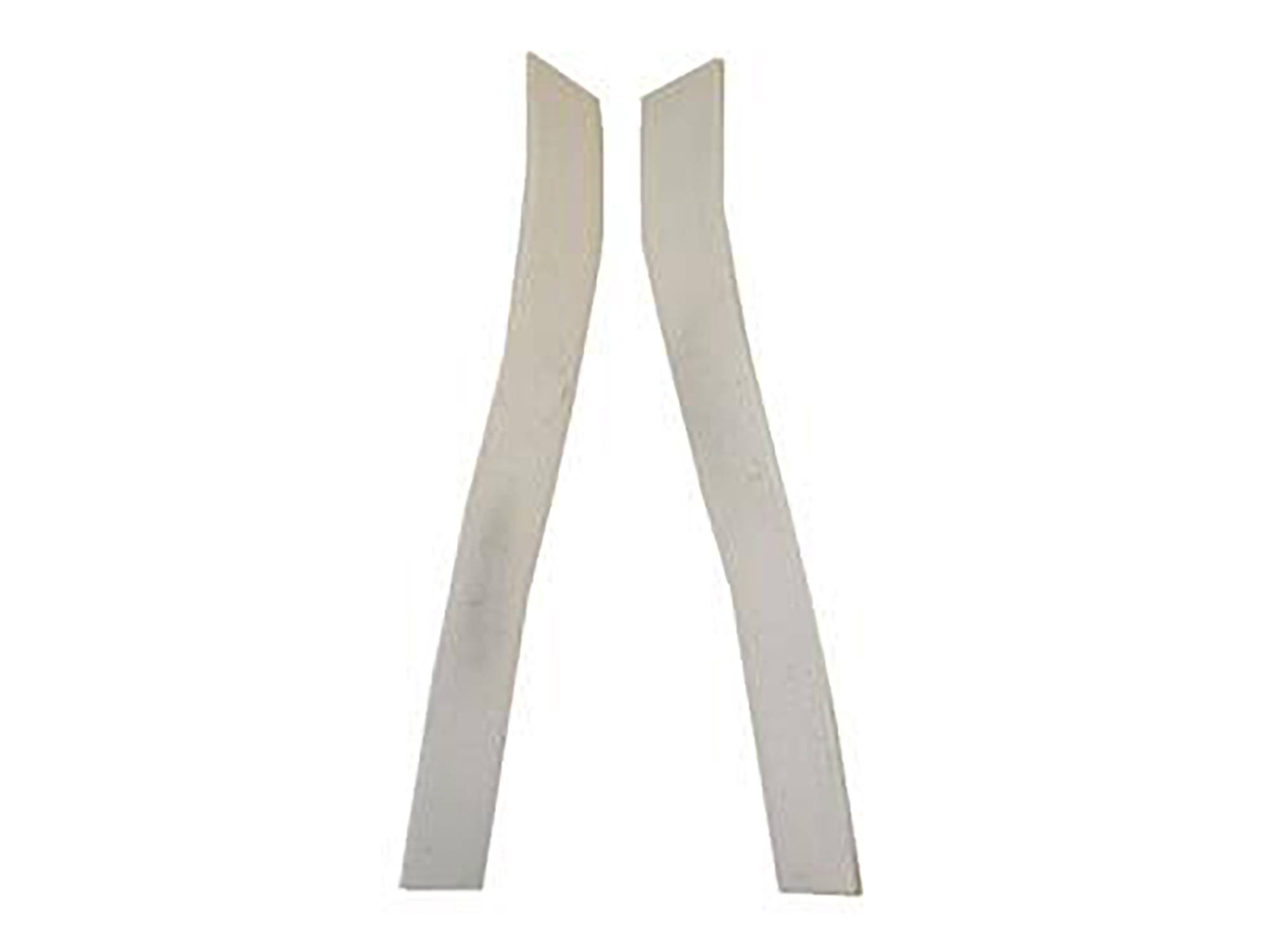 53-57 Core Support Side Panel To Upper Fender Bonding Strip - Horizontal - Pair