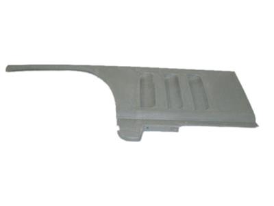 65-66 Left Hand Side Fender Panel Original Factory Design Press Moulded Gray