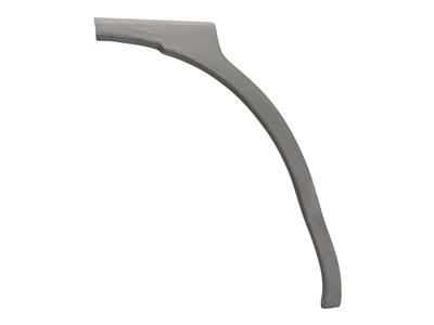 63-67 Parking Light Panel Bonding Strip - Wheel Lip Right (PM)