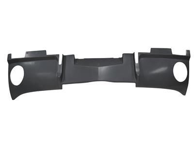 66 Rear Exhaust Panel Gray IFP Fiberglass