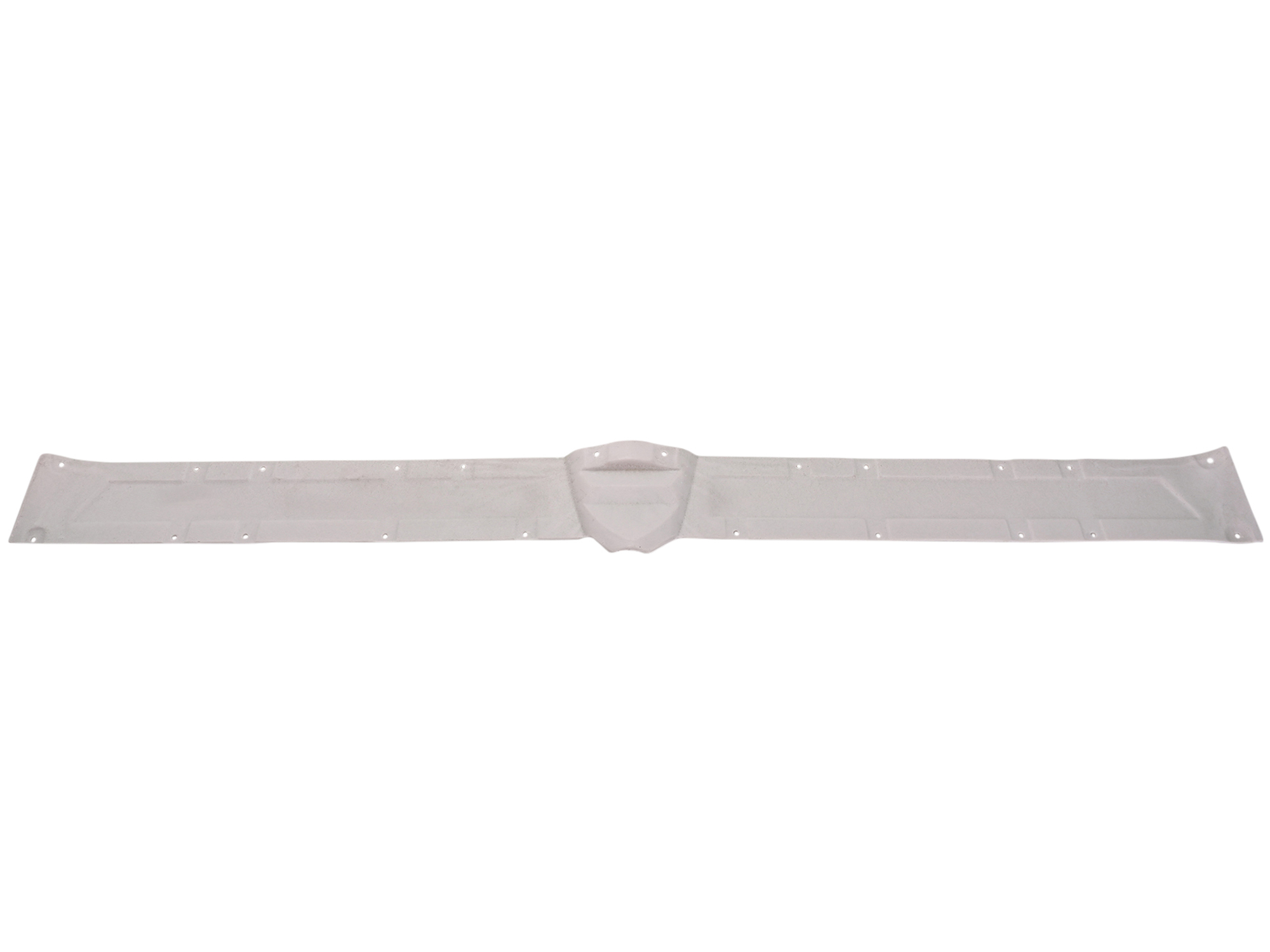 1963-1964 Header Bar Bonding Strip - White Press Molded