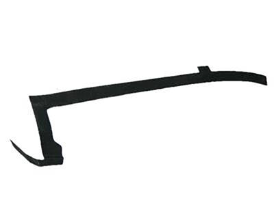 68-73 Rear Quarter Panel Bonding Strip (PM) Side: Right