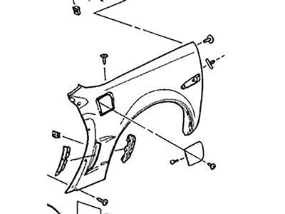 05-13 Left Hand Convertible Rear Quarter Panel Except Z06/ZR1/Grand Sport