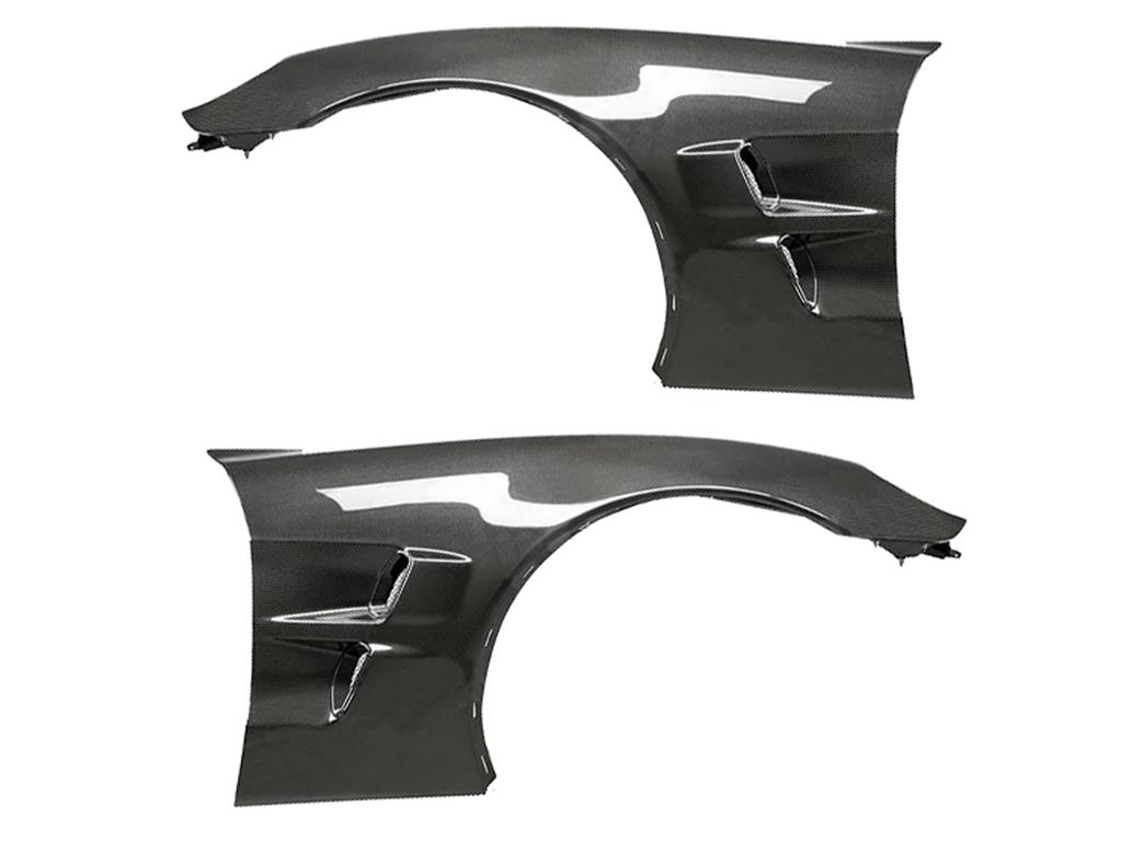 2005-2013 ZR1 Carbon Fiber Front Fenders (1.65" Wider)