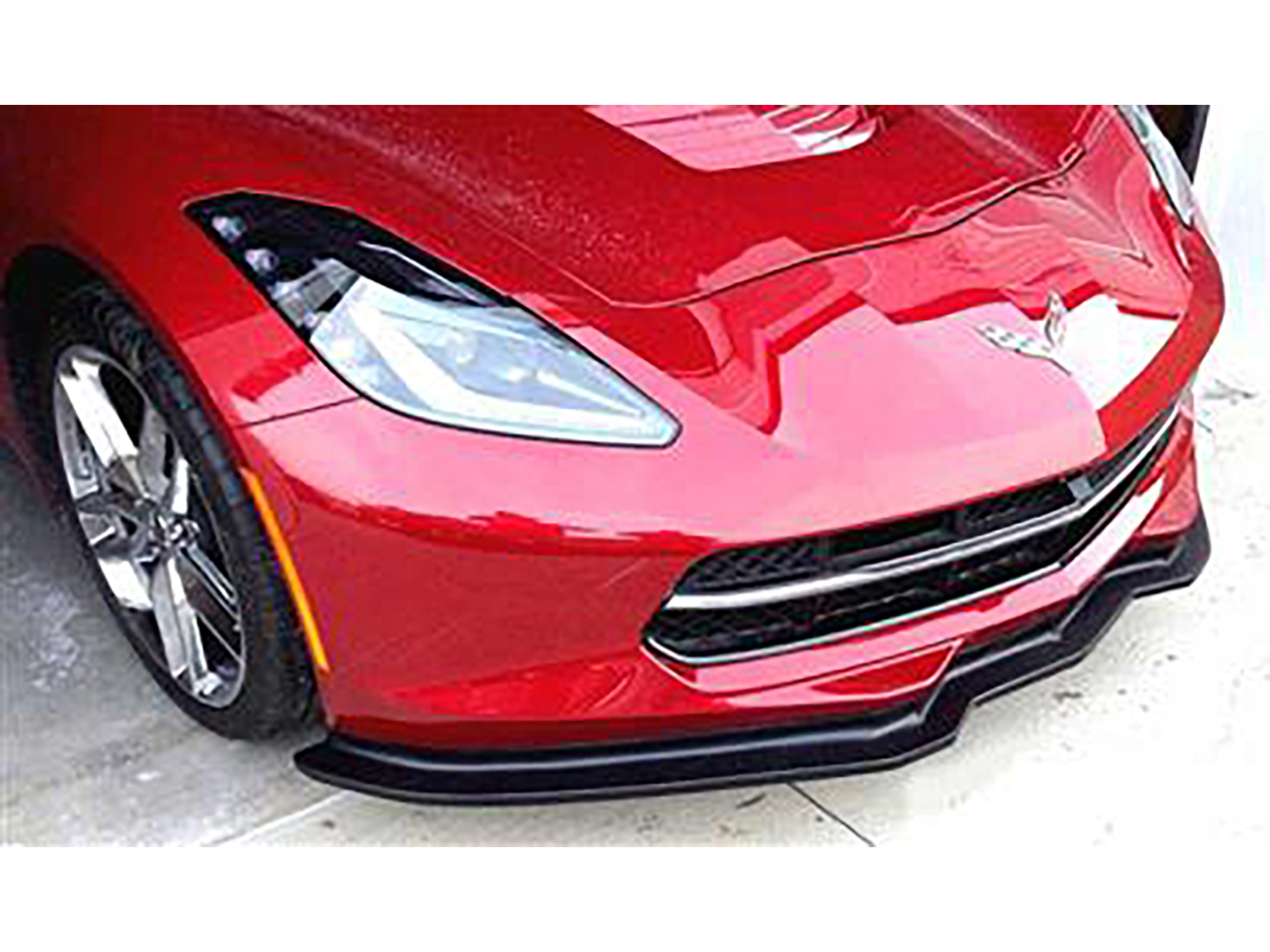 14-19 ACS Stingray Front Splitter ACS Exterior Finish: Carbon Flash