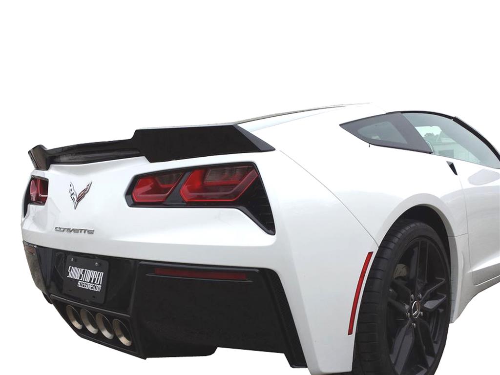 14-19 Rear Fiberglass Spoiler Wicker Bill Custom (ND)