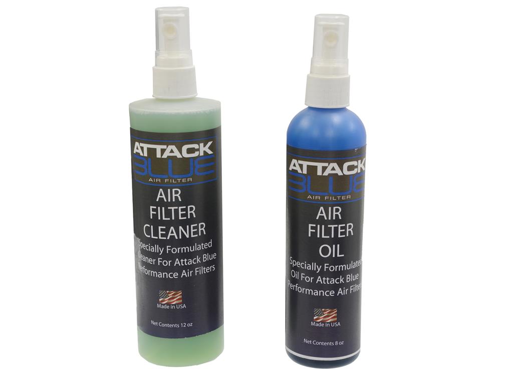 Attack Blue Filter Cleaner And Oil Kit *Discontinued*