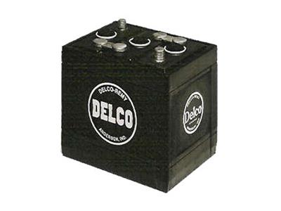 53-54 Correct Delco Battery With Caps (ND) "Discontinued"