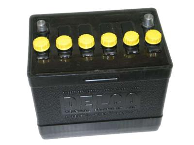 58 Sealed Maintenance Free Tar Top Delco Battery 2SM / 458 (ND)