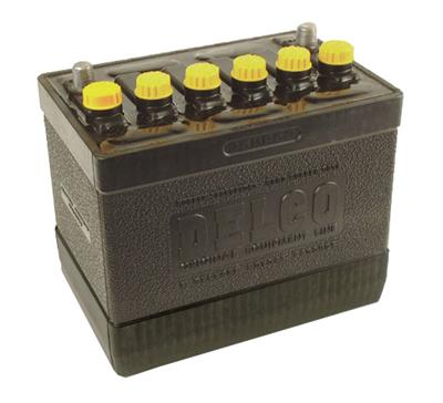 59-60 Sealed Maintenance Free Tar Top Delco Battery 2SM / 458 (ND)