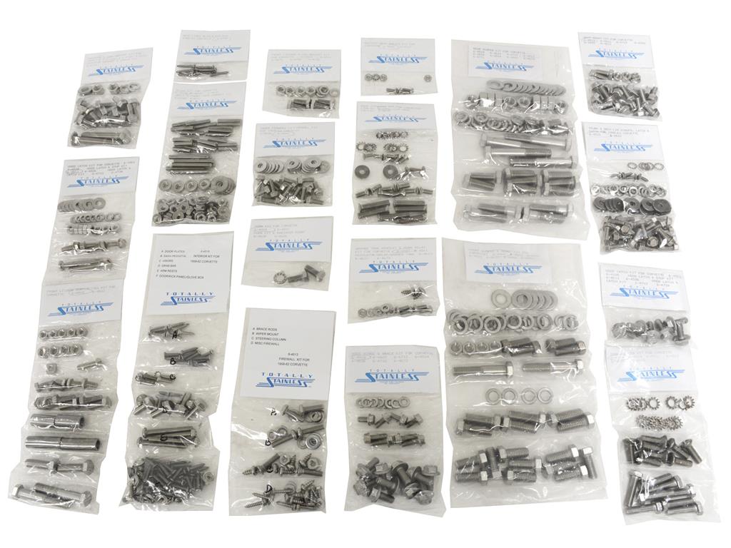 58-60 Body Bolts Stainless Steel Hex Head