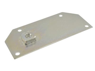 61-62 Seat Hold Down Retainer Plate - Underbody Front Right