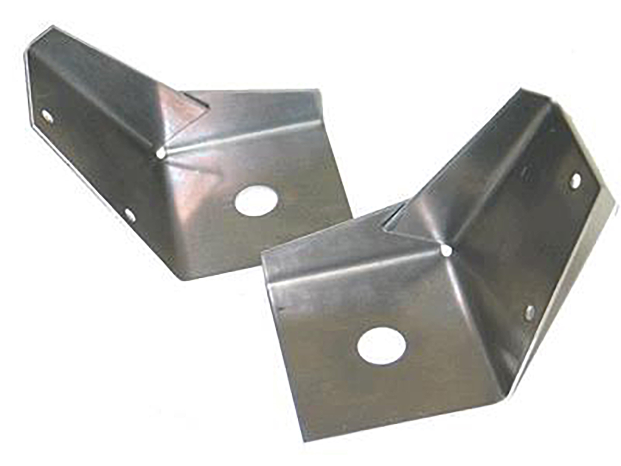 56-58 Body Mount Reinforcement Bracket - Rear Aluminum