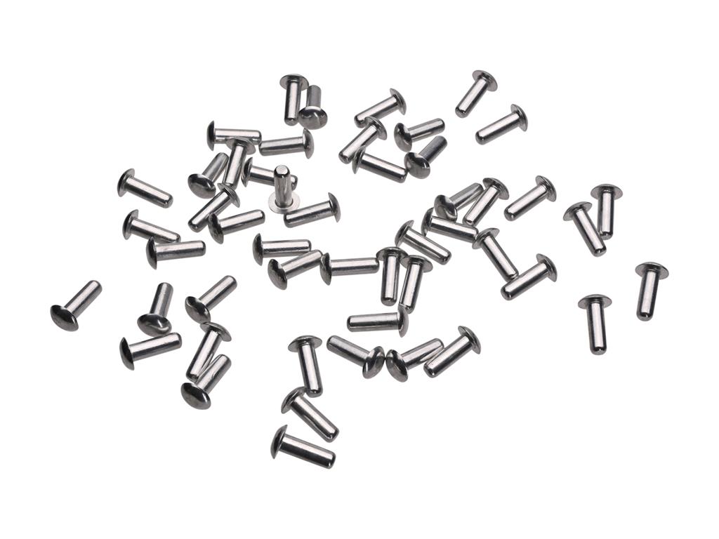 1953-1967 Aluminum Round Head Body Rivet Set (50 pcs)