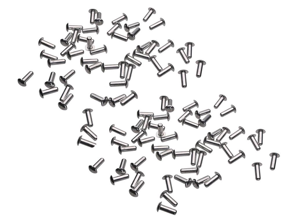 1953-1967 Aluminum Round Head Body Rivet Set (100 pcs)