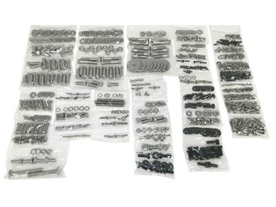 63-64 Body Bolts Stainless Steel Hex Head And Black
